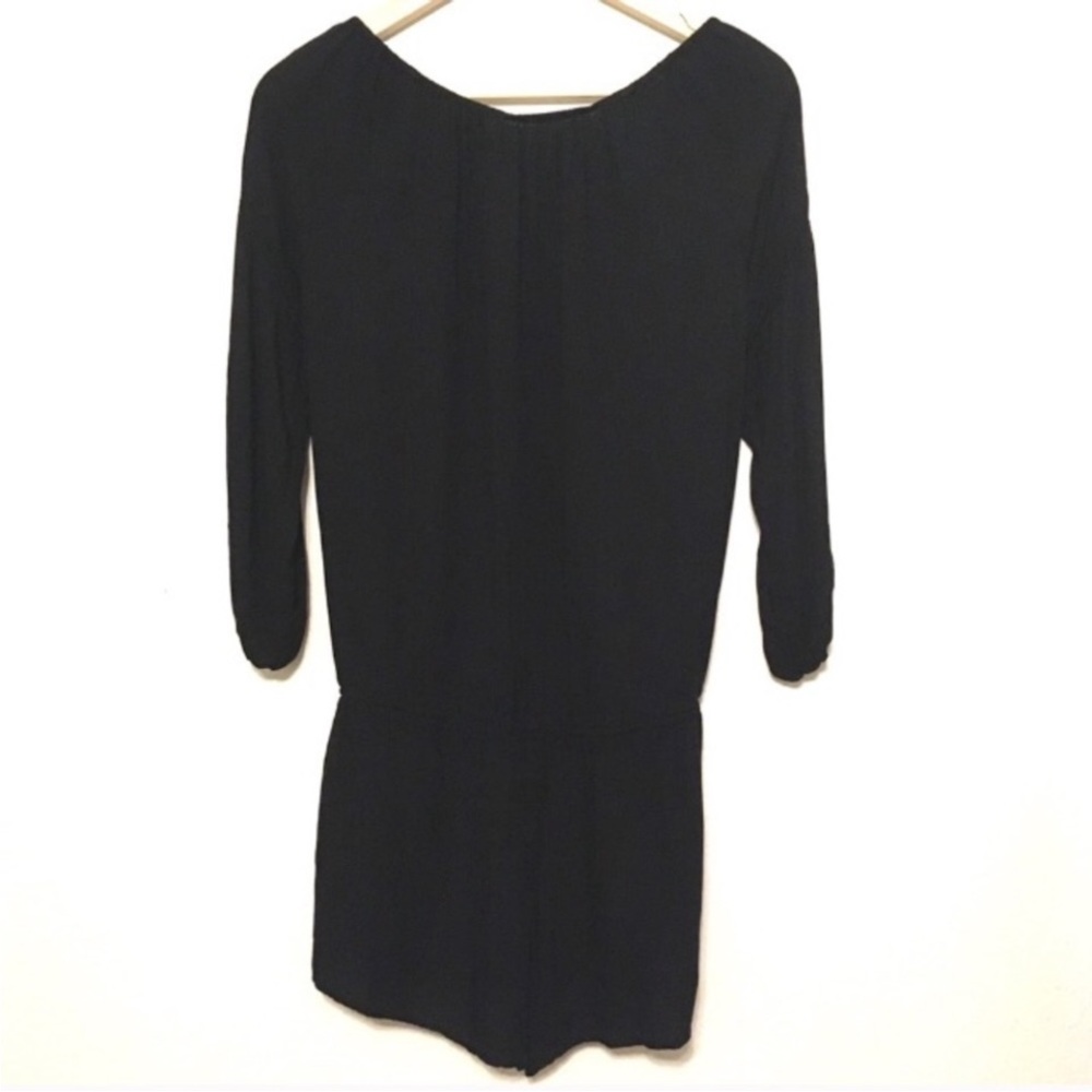 Young Fabulous & Broke Off-Shoulder Black Romper size small NWOT - Picture 4 of 8